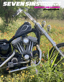IN STOCK Air Cleaner - Seven Sins PORTED DEATH RAY DISH - Super E/G & CV & Modern Harley's - 4"