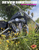 IN STOCK Air Cleaner - Seven Sins PORTED DEATH RAY DISH - Super E/G & CV & Modern Harley's - 4"