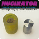 NUGINATOR Hammer Stytle Galaxy Grip + Stainless Pollen Press Mold