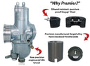 AMAL Carburator 930 PREMIER Concentric Aluminum 30mm