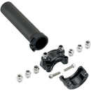 Whiskey Throttle 1" Dual Black