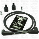 SOLID SERIES UNIVERSAL 7MM IGNITION WIRE : MATTE BLACK