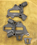 AXLE PLATE Rear Rigid R/L Set 1948 Harley Style: Steel or Stainless