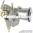 Single Throttle Cable Kit for S&S Super E Carbs BRASS