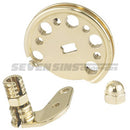 Single Throttle Cable Kit for S&S Super E Carbs BRASS