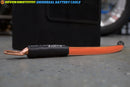 SEVEN SINS UNIVERSAL 4 GAUGE BATTERY CABLE NEON ORANGE : 16MM GHOST JACKET