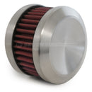 IN STOCK • Air Cleaner - Seven Sins Choppers DEATH RAY DISH - Super E/G & CV & Modern Harley's - 4" Aluminum or Brass (Copy)