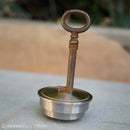 SKELETON KEY CAP / FLUSH MOUNT / BRASS CAP w/ STEEL BUNG