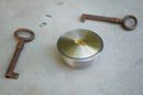 SKELETON KEY CAP / FLUSH MOUNT / BRASS CAP w/ STEEL BUNG