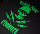 Seven Sins Choppers ZOMBIE T-SHIRT • GREEN INK