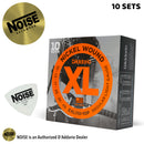 XL D'Addario Bulk Electric Guitar Strings 10 Set Box