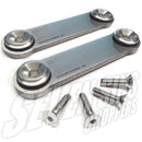 TANK MOUNT "FRISCO KID" / ALLOY INSERT & CHROME BOLTS