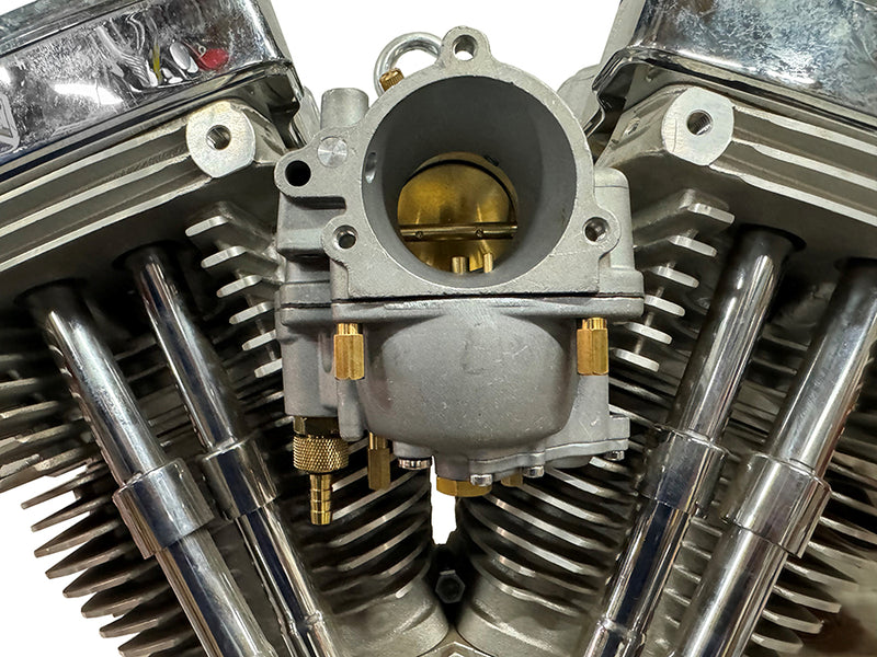 FUEL VALVE S&S Super E/G Carbs BRASS Knurled