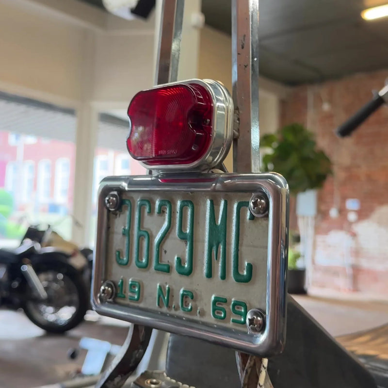 LED License Plate Frame Polished