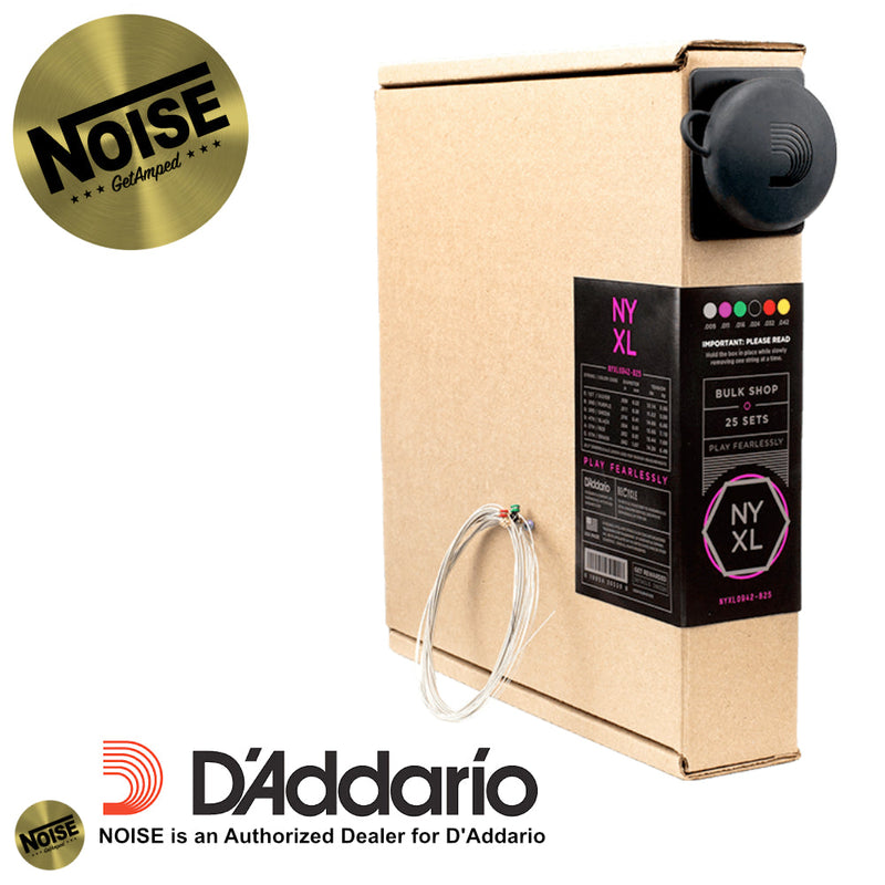 NYXL D'Addario Bulk Electric Guitar Strings 25 Set Box