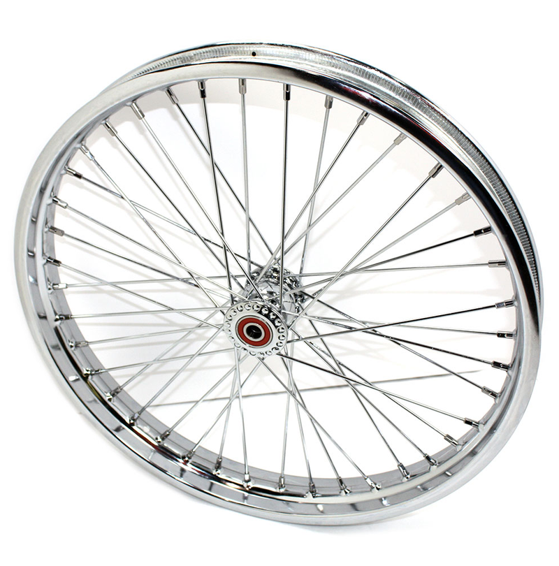 WHEEL 21" x 1.85" Spool Hub Chrome