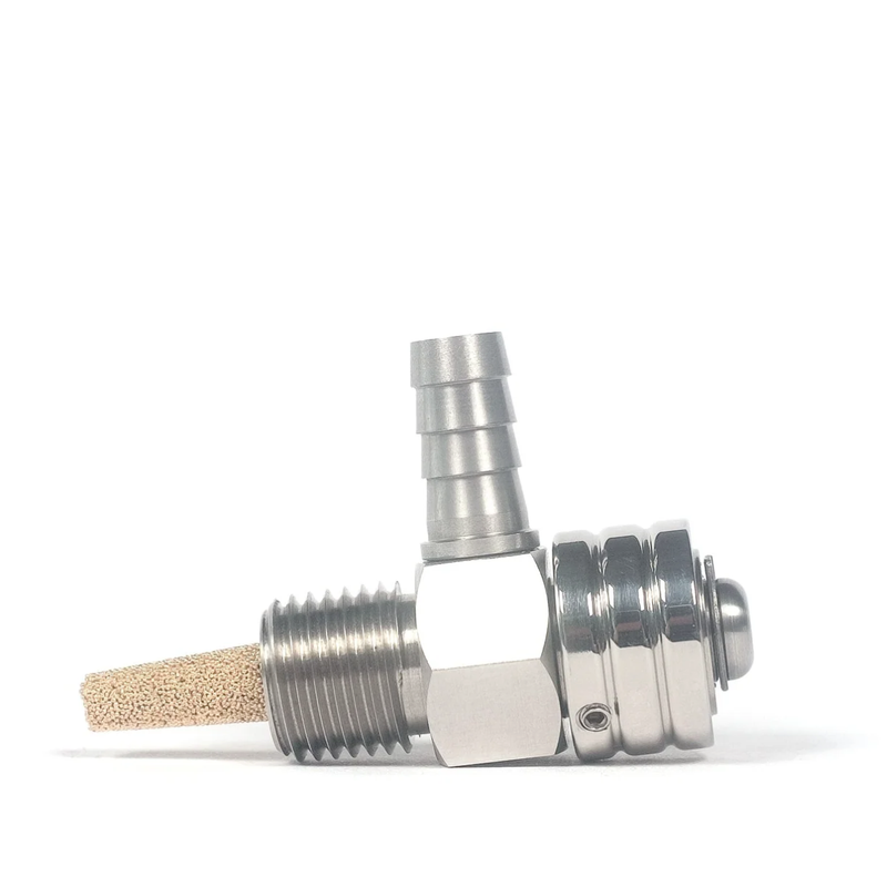 Prism Petcock • 90° • SS or Brass • 1/4in. or 3/8in.
