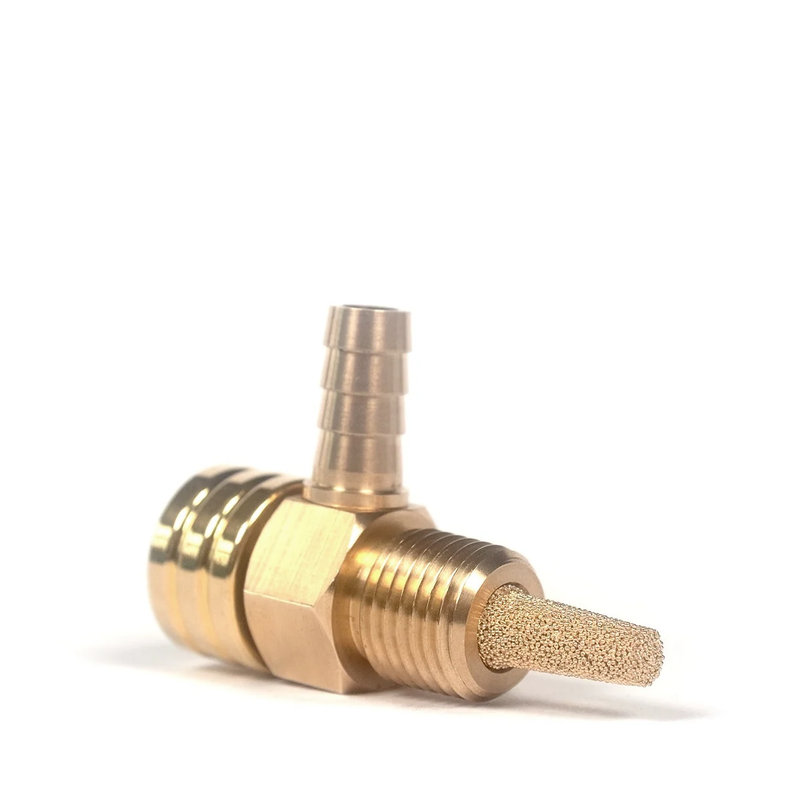 Prism Petcock • 90° • SS or Brass • 1/4in. or 3/8in.