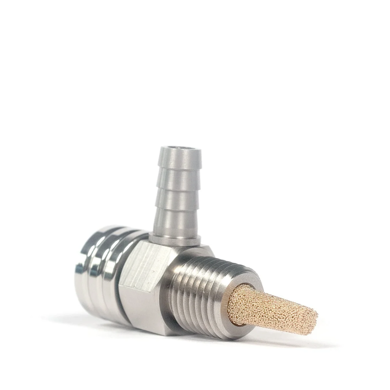Prism Petcock • 90° • SS or Brass • 1/4in. or 3/8in.