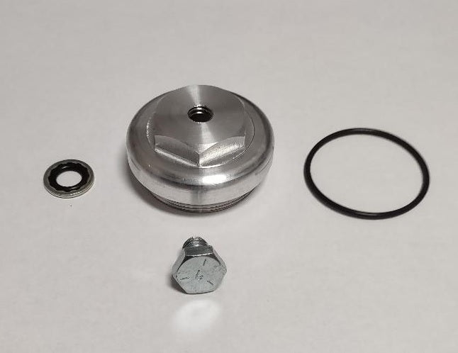TRIUMPH 500 UNIT SUMP ALUMINUM PLUG / MAGNETIC DRAIN PLUG