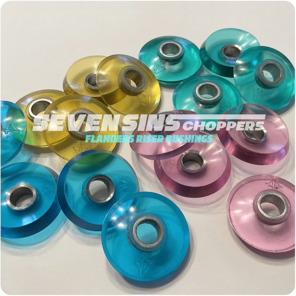 Flanders Riser Bushings RISER BUSHING for Flanders Style Risers : Set of 4 – SEVEN SINS • NOISE ...
