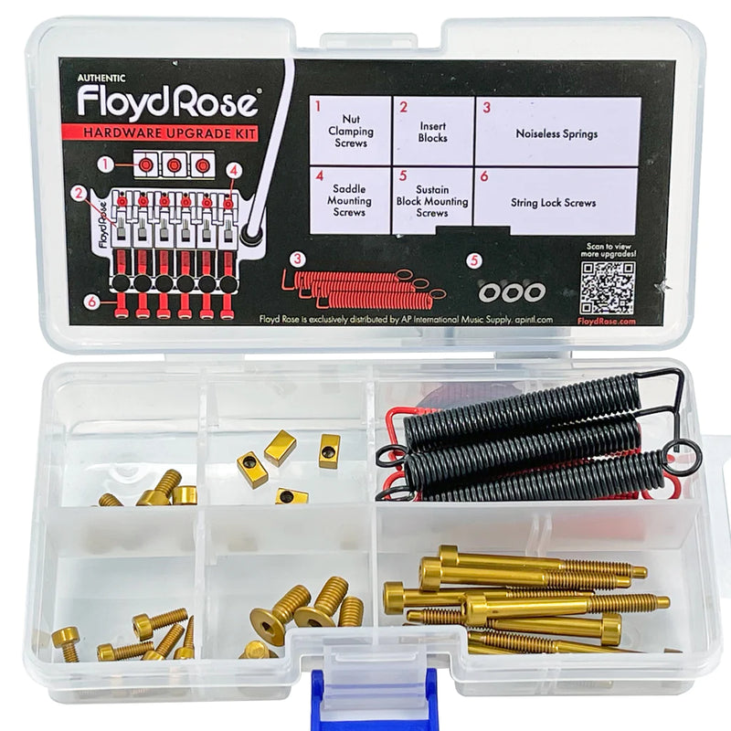 FLOYD ROSE Hardware Upgrade Kit - COLOR STAINLESS