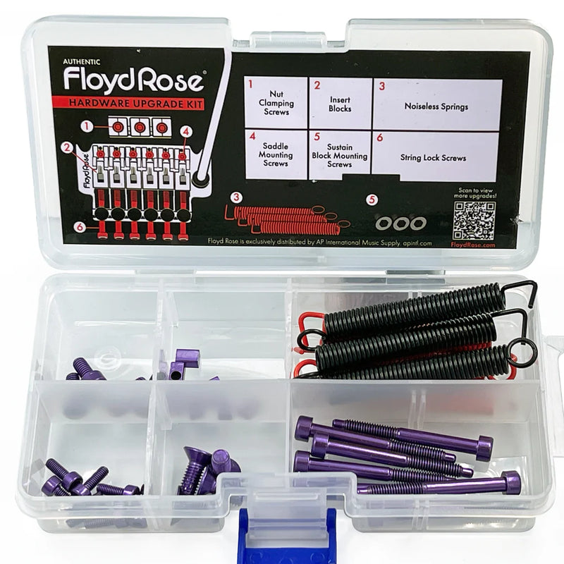 FLOYD ROSE Hardware Upgrade Kit - COLOR STAINLESS