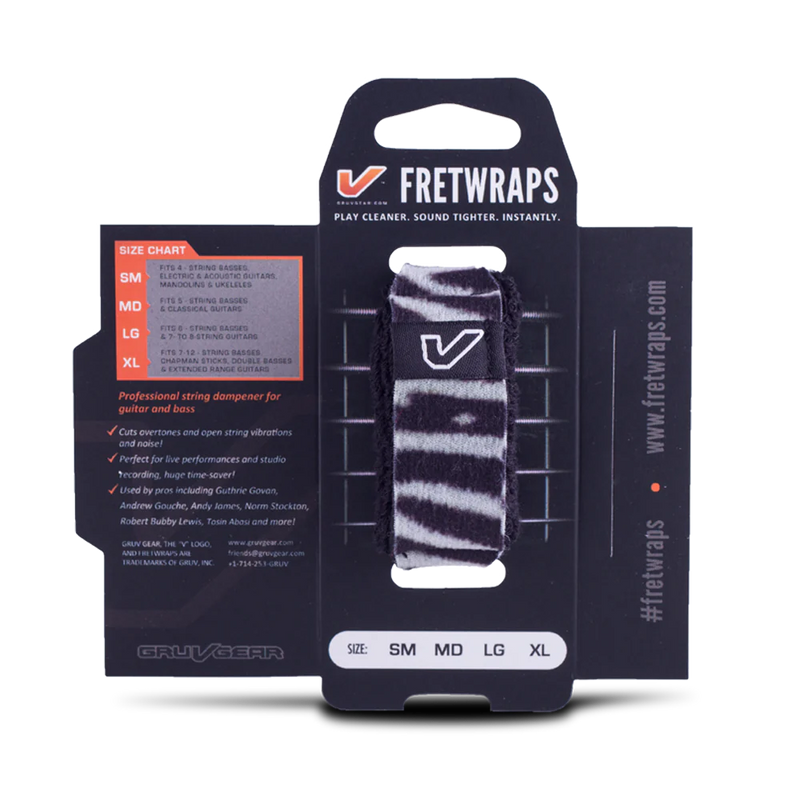GRUV GEAR FretWrap String Muter – SEVEN SINS • NOISE • DAVEY JONES SCREEN PRINTING