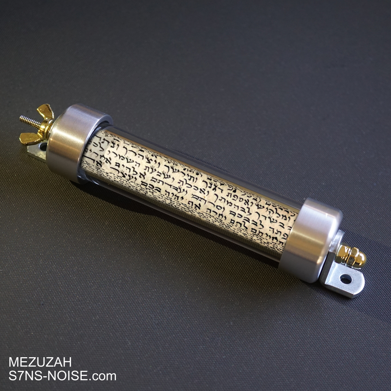 Seven Sins MEZUZAH Prayer Holder