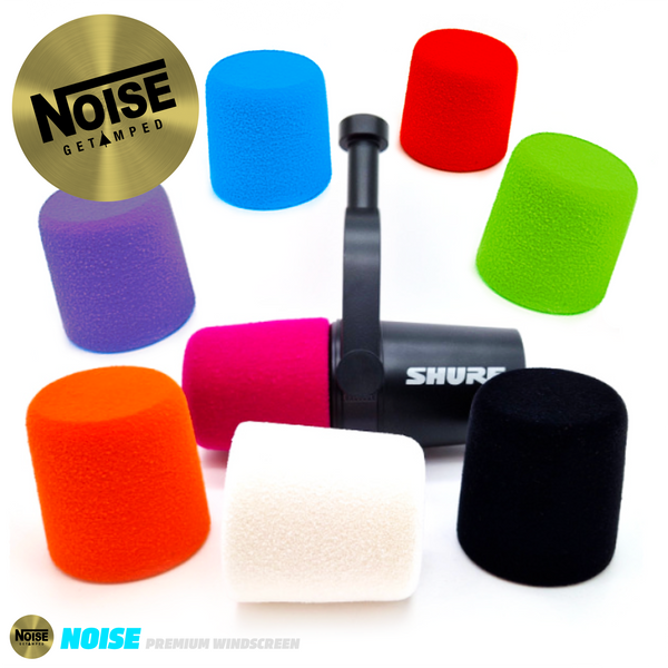 WINDSCREEN Colored for Shure MV7 & MV7+ FREE USA SHIP – SEVEN SINS