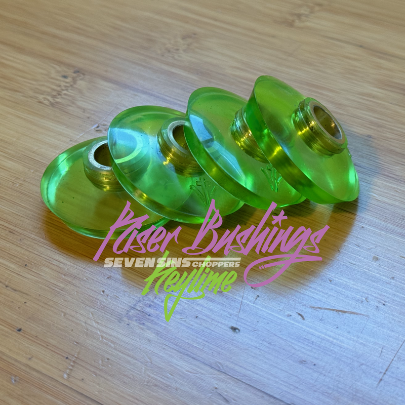 CUSTOM ORDER • RISER BUSHINGS for Flanders Style Risers : Set of 4