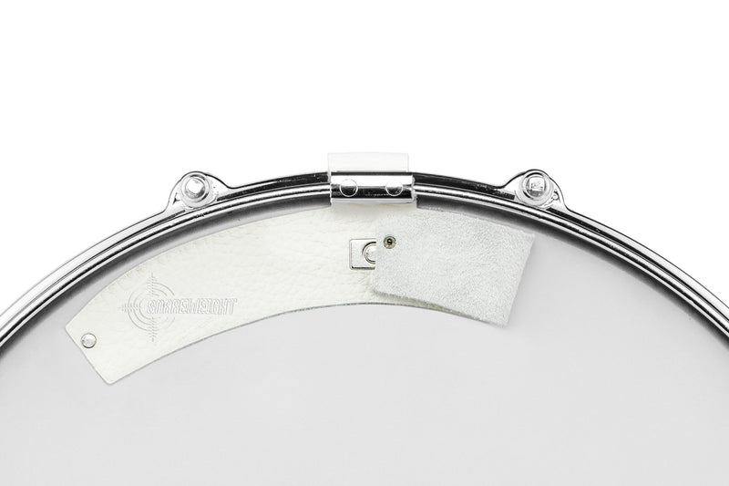SNAREWEIGHT M80 Drum Tone Damper, the ORIGINAL Made in USA • WHITE