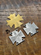 RARE West Coast Choppers Frame Axle Adjuster Covers (not the brass badge)