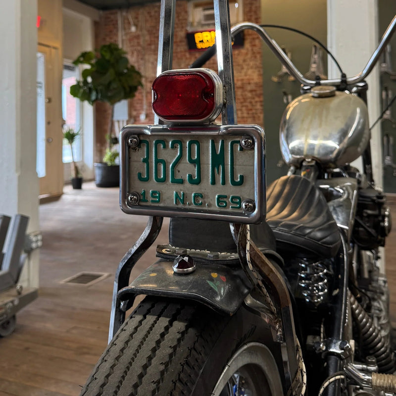 LED License Plate Frame Polished