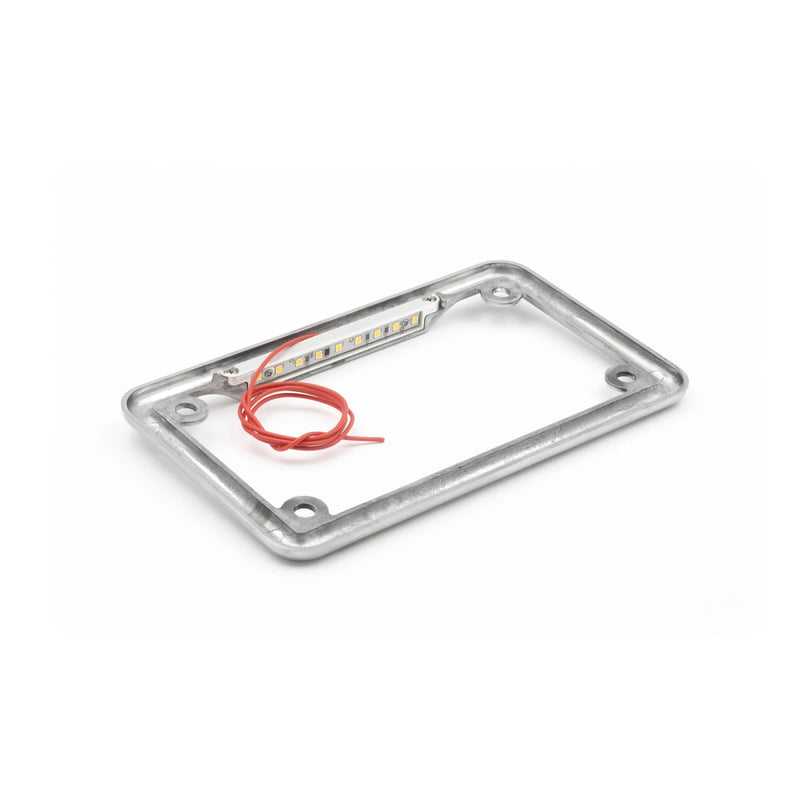 LED License Plate Frame Polished