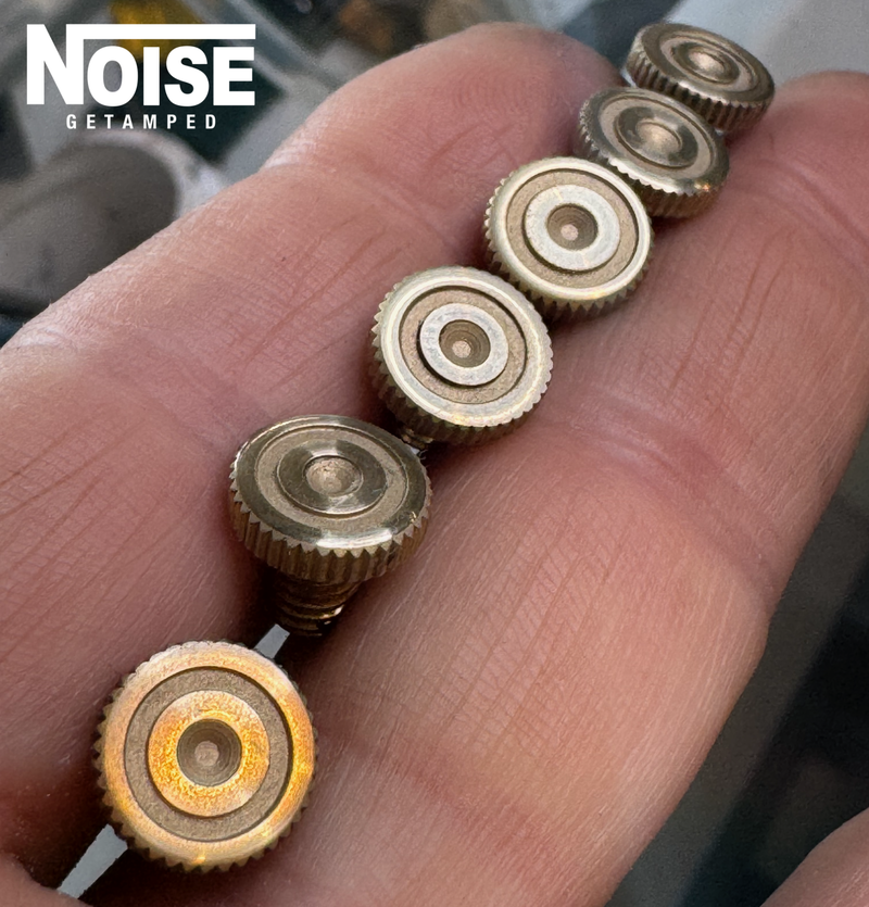 NOISE Brass Fine Tuning Screws Set of 6 for Floyd Rose Tremelos