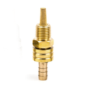 Prism Petcock Stainless or Brass 1/4in. or 3/8in.
