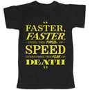 "Thrill of Speed" Apparel