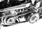 Primary Chain Drive 4-Speed : ELECTRIC KIT ONLY w/ Rear Clutch Basket