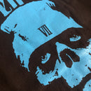 Seven Sins Choppers ZOMBIE T-SHIRT : ELECTRIC BLUE
