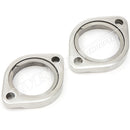 EXHAUST Flange Evo  Header Clamp Set in STAINLESS