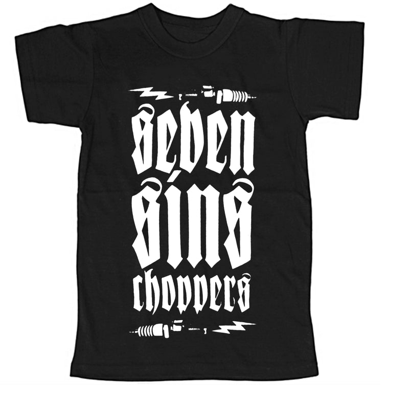 Seven Sins Choppers SPARK PLUG T-Shirt