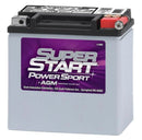 BATTERY : Super Start Power Sport Battery Group Size BTX14L AGM