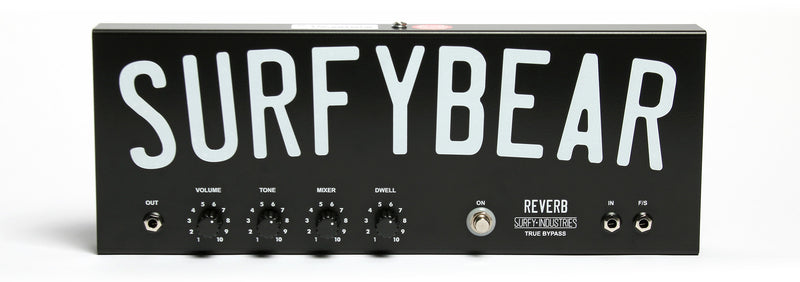 surfybear pedal Surfybear Metal Spring Reverb Unit w/ NEW SURYPAN V2