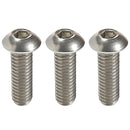 Air Cleaner - Hotrod Low Profile Stainless Buttonhead Set of 3