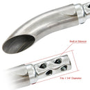 1.75" Exhaust BAFFLE Turnout End Raw or Chrome / Sold Individually