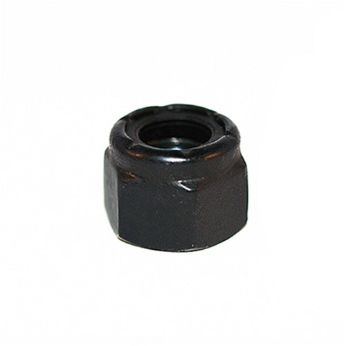 Satin Black 3/8"-16 Steel Locking Nut