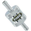 FUEL FILTER Pingel Inline for 5/16" : CHROME #SS1C or SATIN #SS1P