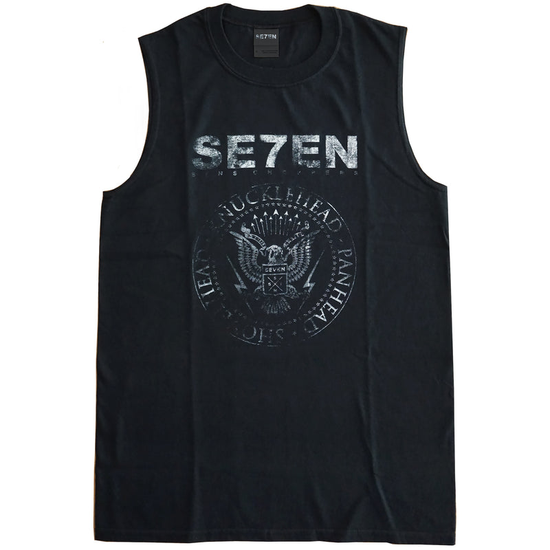 Seven Sins Choppers Distressed "SEAL" Sleeveless Tee