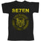 Seven Sins Choppers Distressed "SEAL" Tee YELLOW
